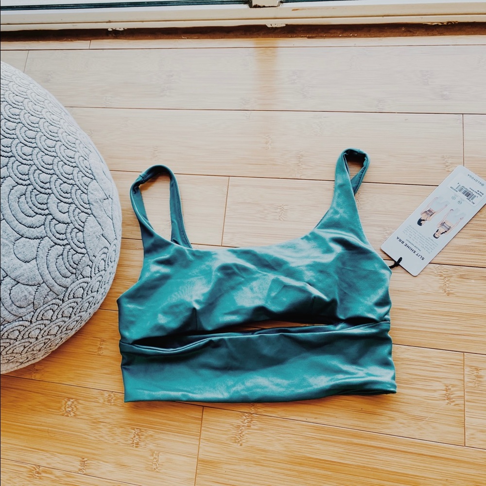 Metallic alo bra